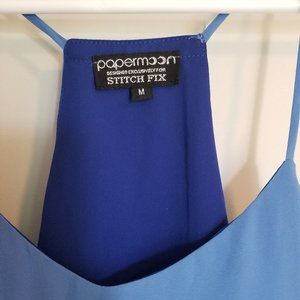 Blue Papermoon Racerback Camisole